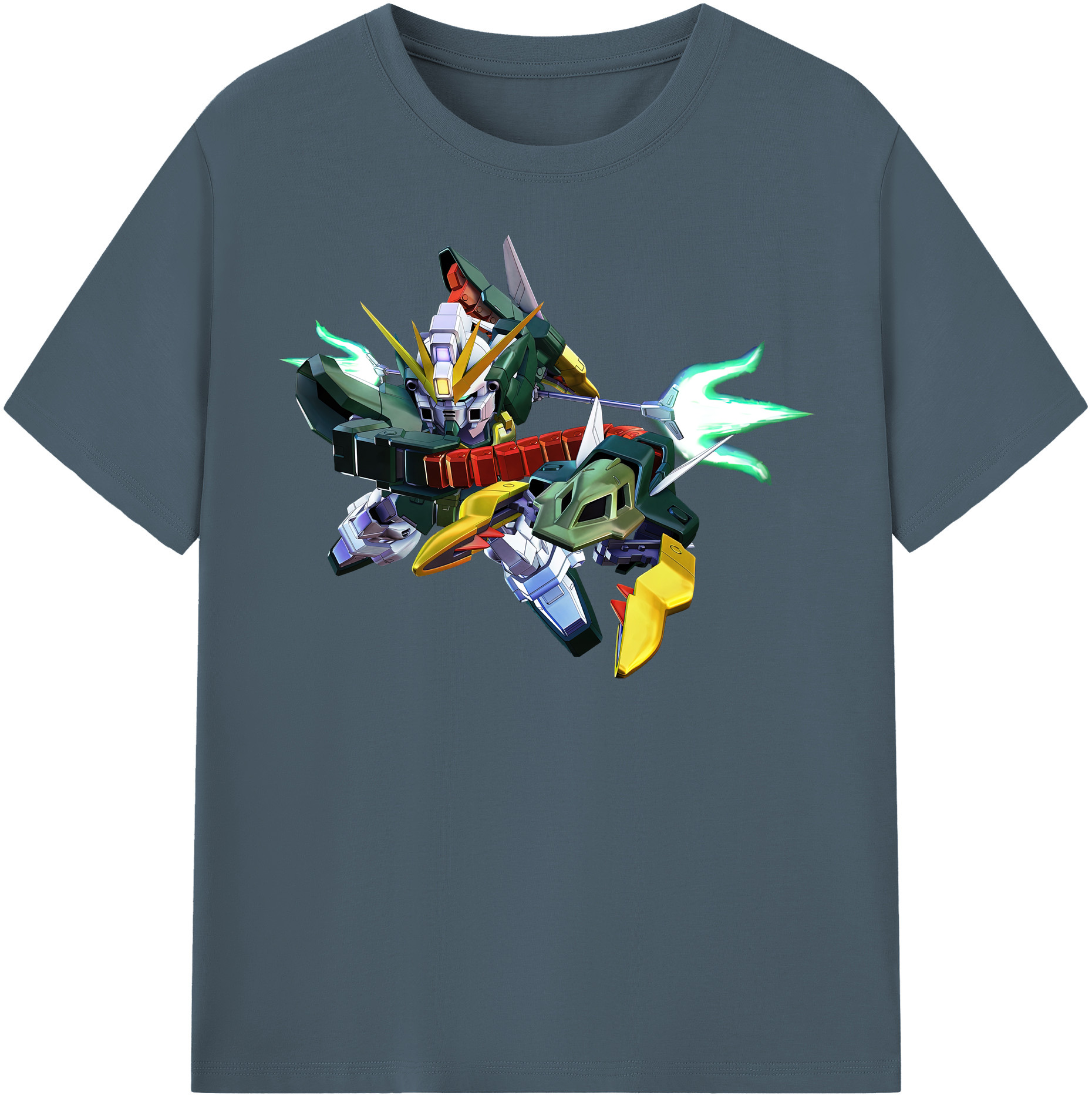 （画像用） 機動戦士ガンダム Mobile Suit Gundam 綿100％半袖Tシャツ（フロントプリント）